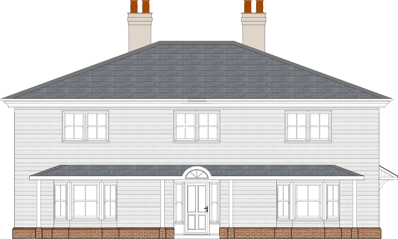 The Newport — front elevation
